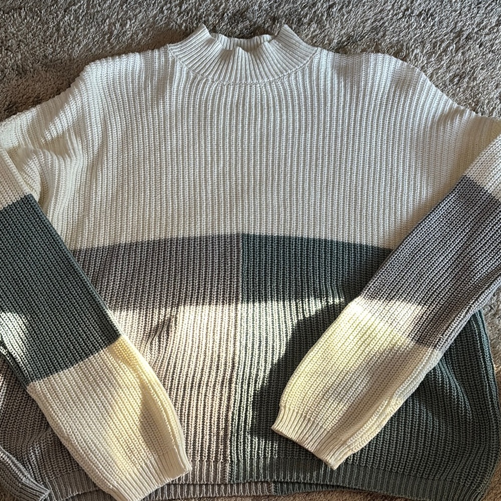Colorblock Women's Sweater